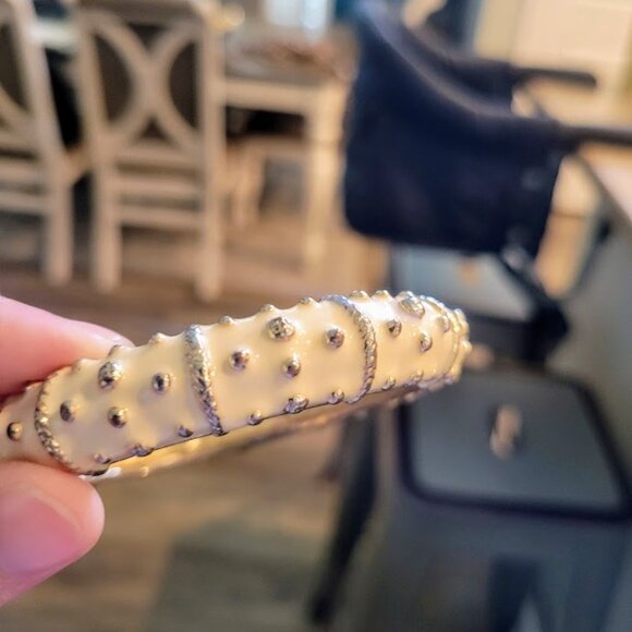 Vintage Signed Lilly Pulitzer Enamel Bangle - Picture 3 of 5